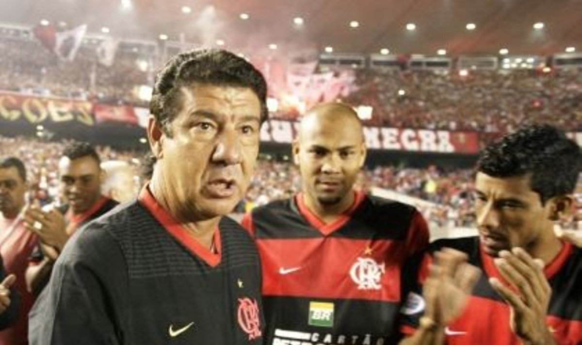 Brasiilia vutiklubi Flamengo treener Joel Santana