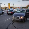 FOTOD | Pirital põrkasid kokku kolm sõiduautot, keegi vigastada ei saanud