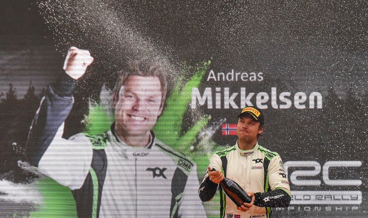 Andreas Mikkelsen kordas WRC2 klassis 2021. aasta saavutust.