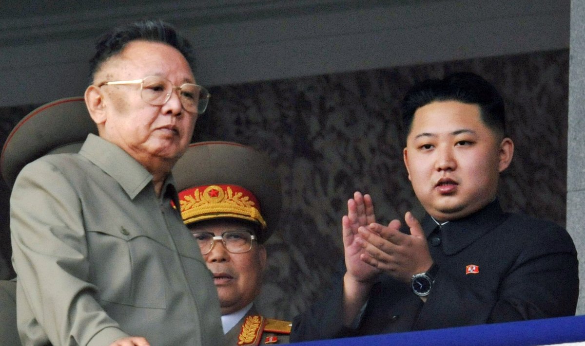 Kim Jong-un ja Kim Jong-il