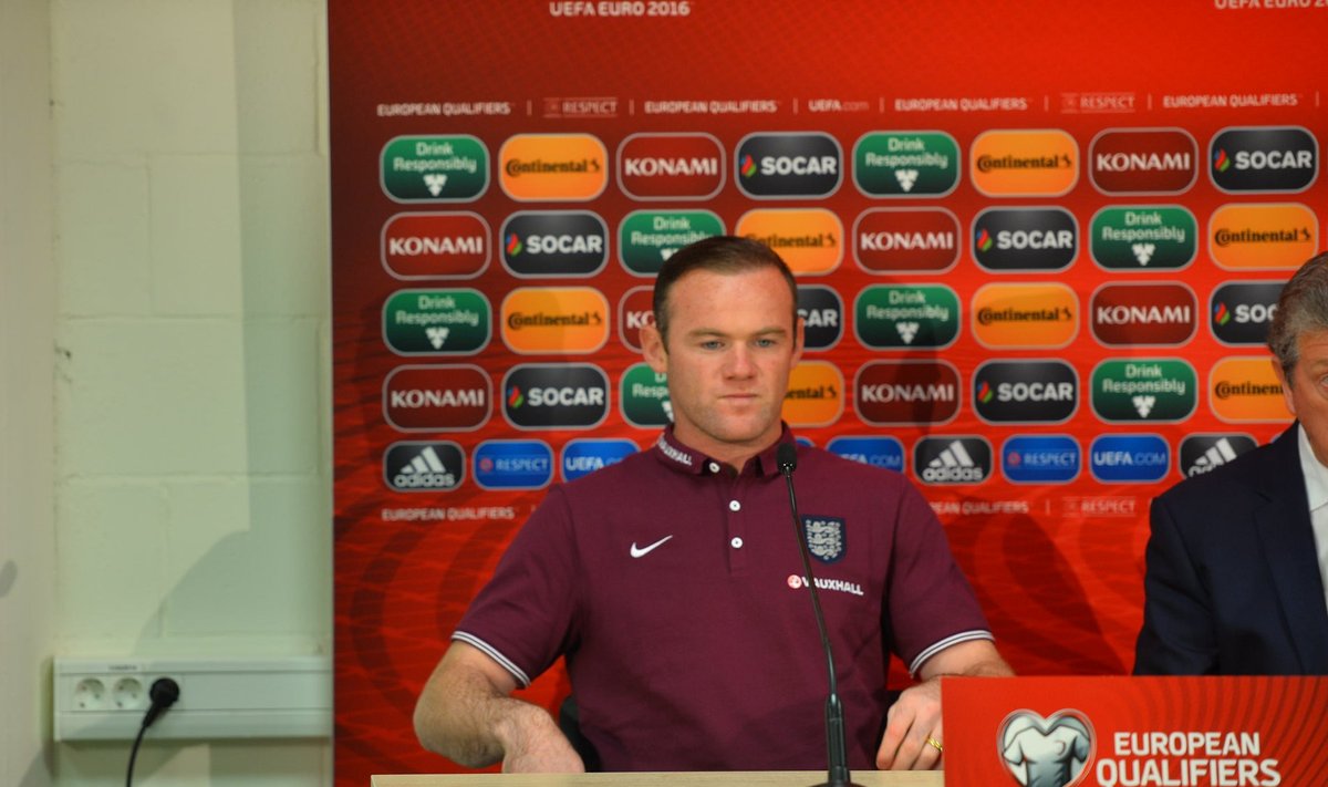 Wayne Rooney annab eestlastele pressikonverentsi