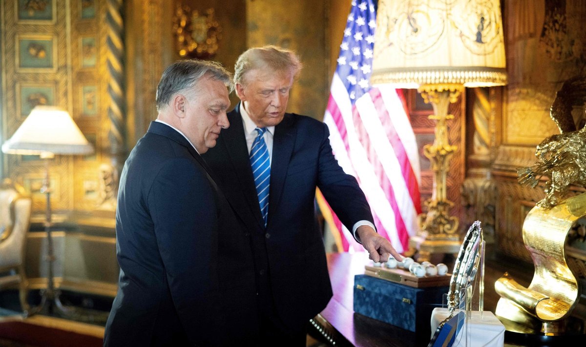 Viktor Orbán ja Donald Trump märtsis Floridas