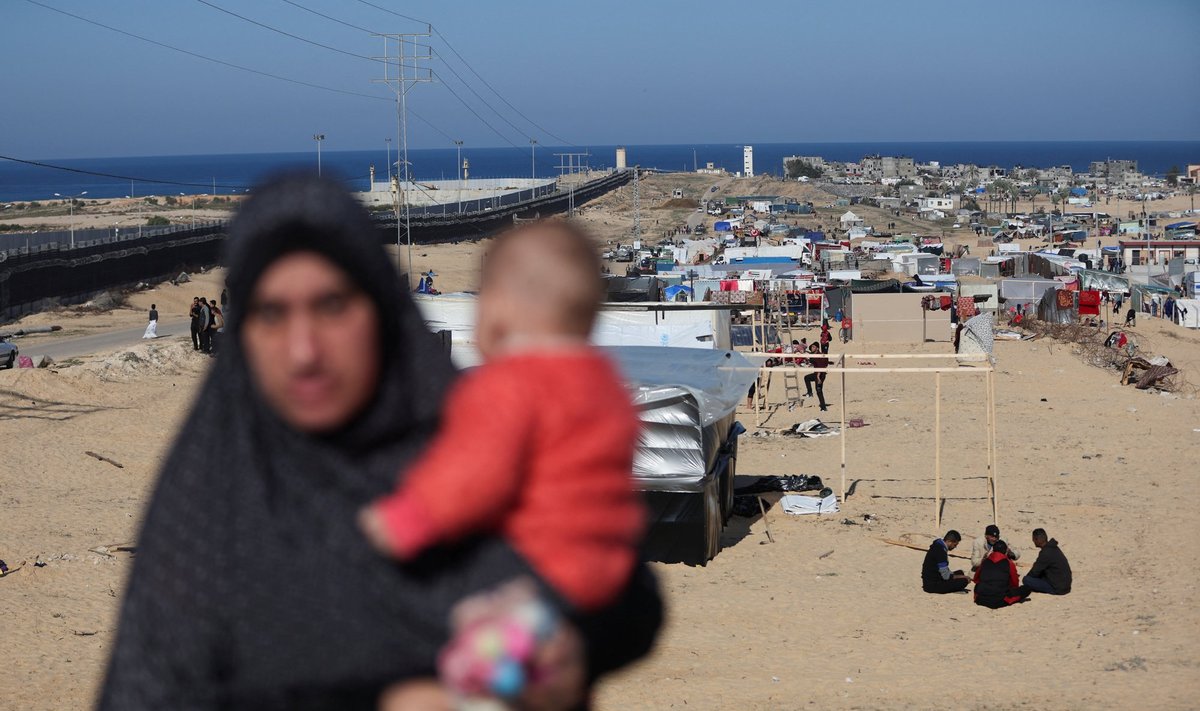 Põgenikud Gaza-Egiptuse piiril