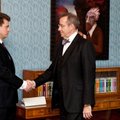 FOTOD: President Ilves nimetas Urmas Reinsalu kaitseministriks