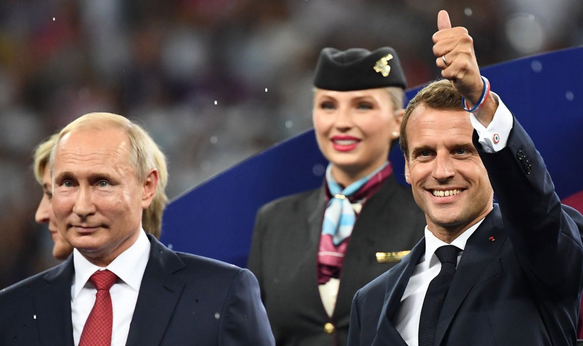 Президенты России и Франции