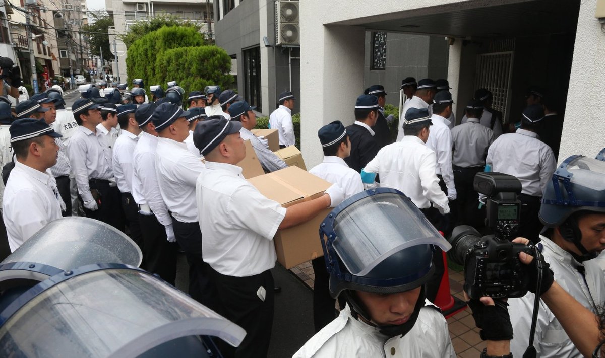 Politsei korraldas septembris reidi ühte "ära karanud" maffagrupi haru kontorisse.