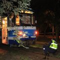 Из-за дебошира в трамвае было нарушено трамвайное движение на Балтийском вокзале