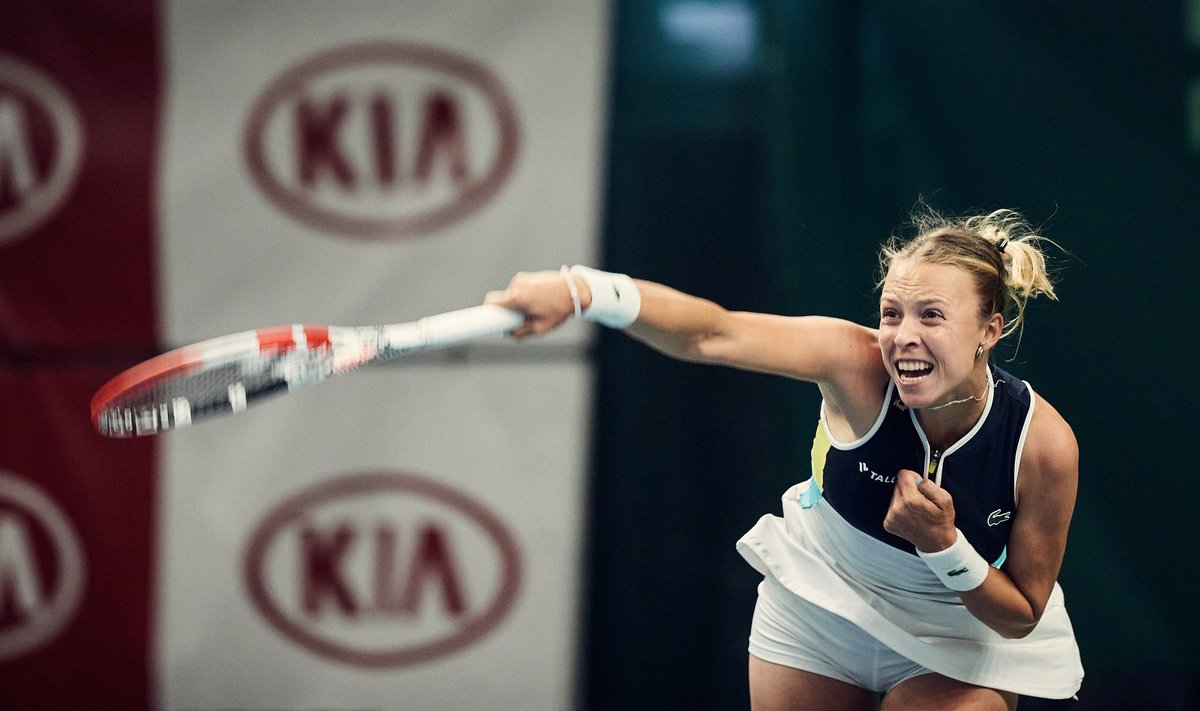 Anett Kontaveit Tallinnas Merko Cupil.