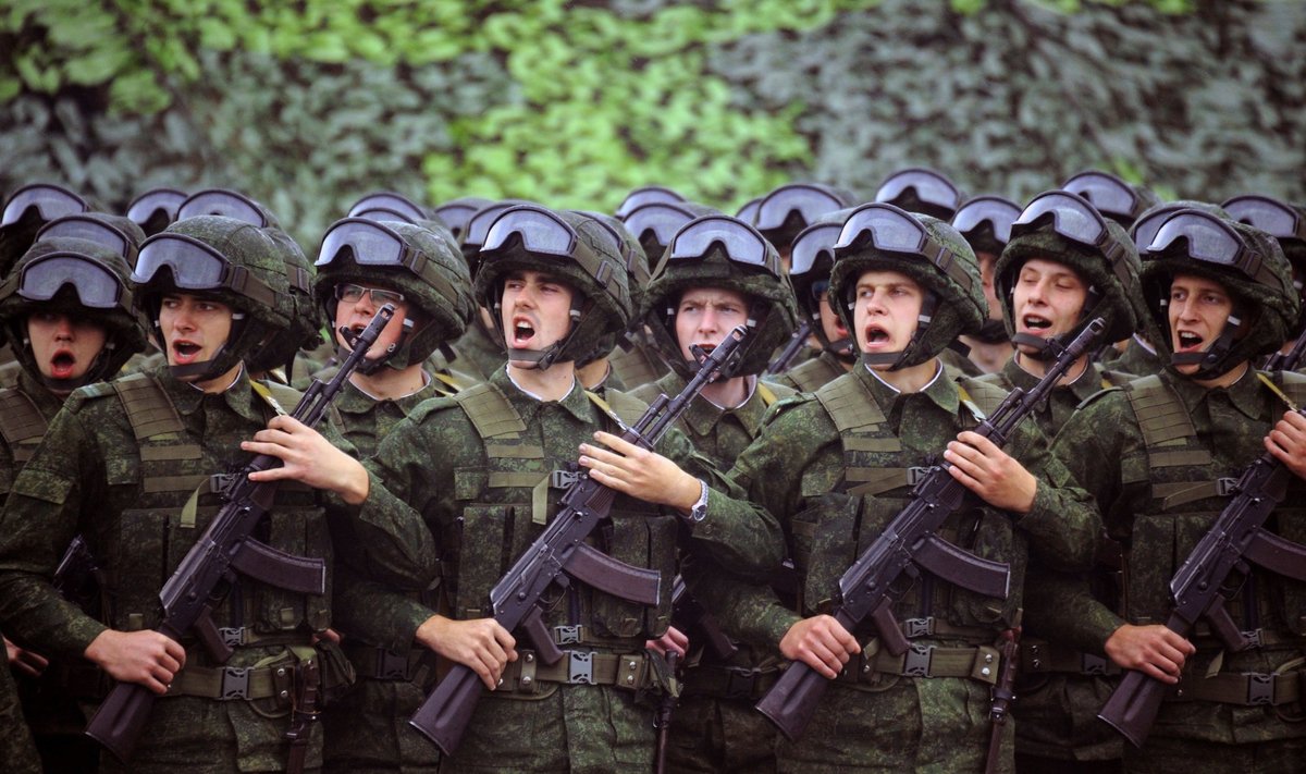 Venemaa sõjaväelased Zapad 2017 õppusel.