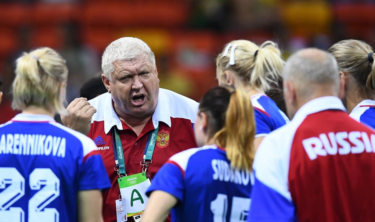 Venemaa naiste käsipallikoondise peatreener Jevgeni Trefilov
