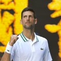 Tiitlikaitsja Novak Djokovic sai Australian Openi teises ringis raske võidu
