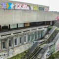 FOTOD: Linnahalli seinad on hoolimata linna püüdlustest endiselt kaetud grafitiga
