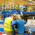ФОТО: В Пярну открыли фанерный завод, который создает около 200 новых рабочих мест