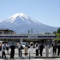 Osa Jaapani linnu peidab kuulsa Fuji mäe turistide eest müüride taha. Teised on valmis mäevaate nimel maju lõhkuma