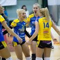 ФОТО: Эстонские волейболистки успешно стартовали в Кубке Вызова