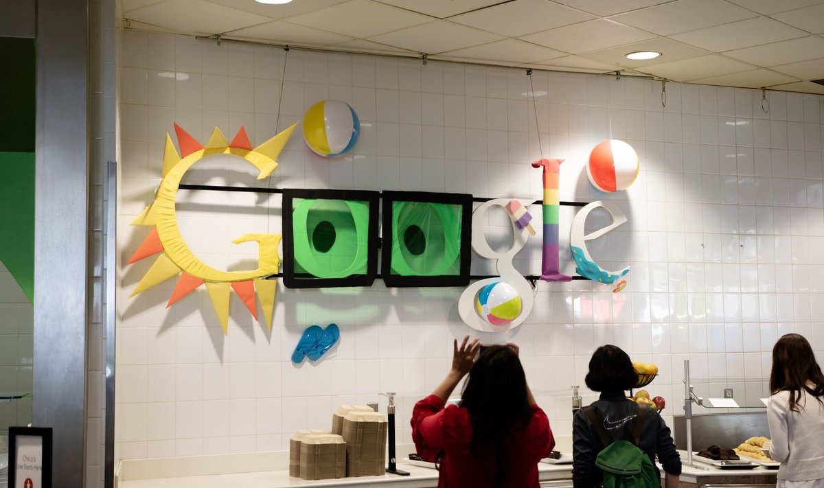 Google’i kohvik nende peakorteris.
