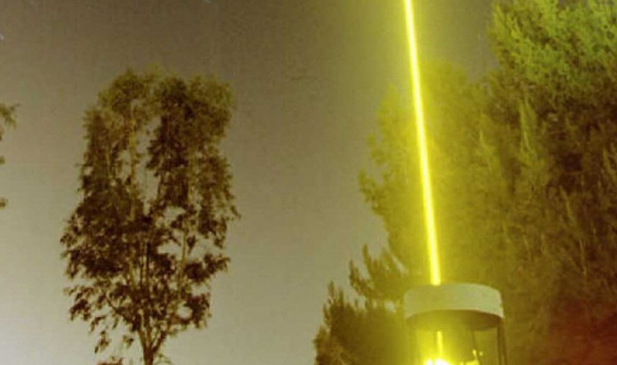 Astronoomilisteks vaatlusteks kasutatav laser