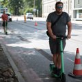 FOTOD | Tallinna vanalinna ümbritsema hakkav rattatee teeb autojuhtide elu keerulisemaks