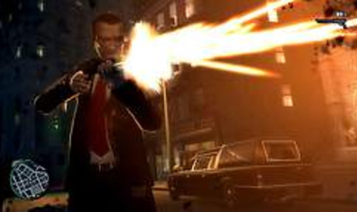 Sel kevadel teevad ilma rajud relvakangelased: Tuld annab Niko Bellic arvutimängust “Grand Theft Auto” IV,.  repro