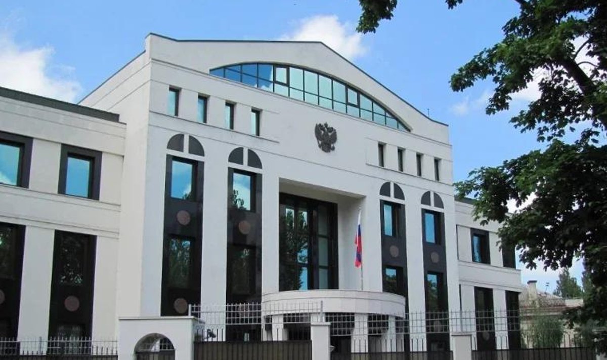 Здание посольства России в Кишинёве