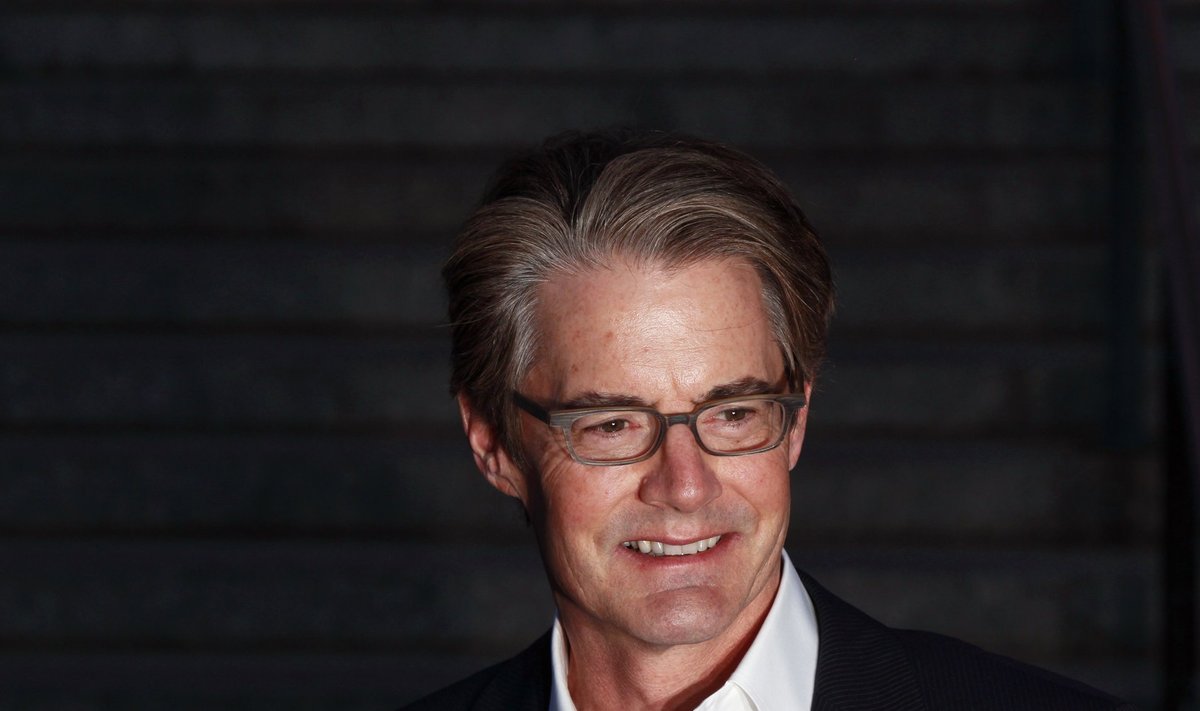 Actor Kyle MacLachlan arrives at the Vanity Fair party to begin the 2012 Tribeca Film Festival in New York