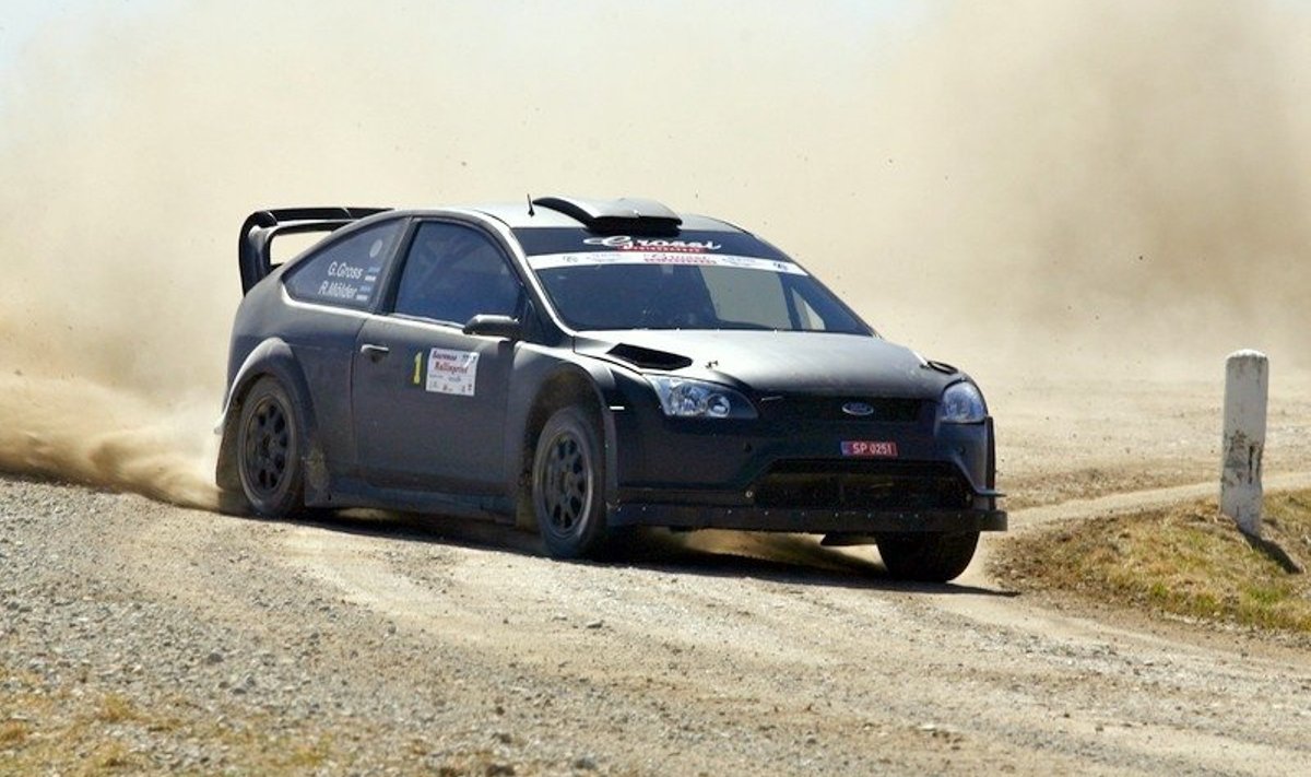 Georg Gross ja Ford Focus WRC