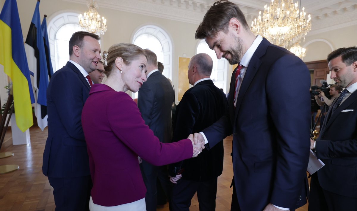 Kaja Kallas ja Hendrik Johannes Terras