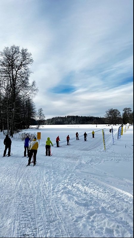 Matkamaratoni rada Otepääl