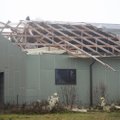 FOTOD: Kihnus viis torm ära tehnokeskuse katuse