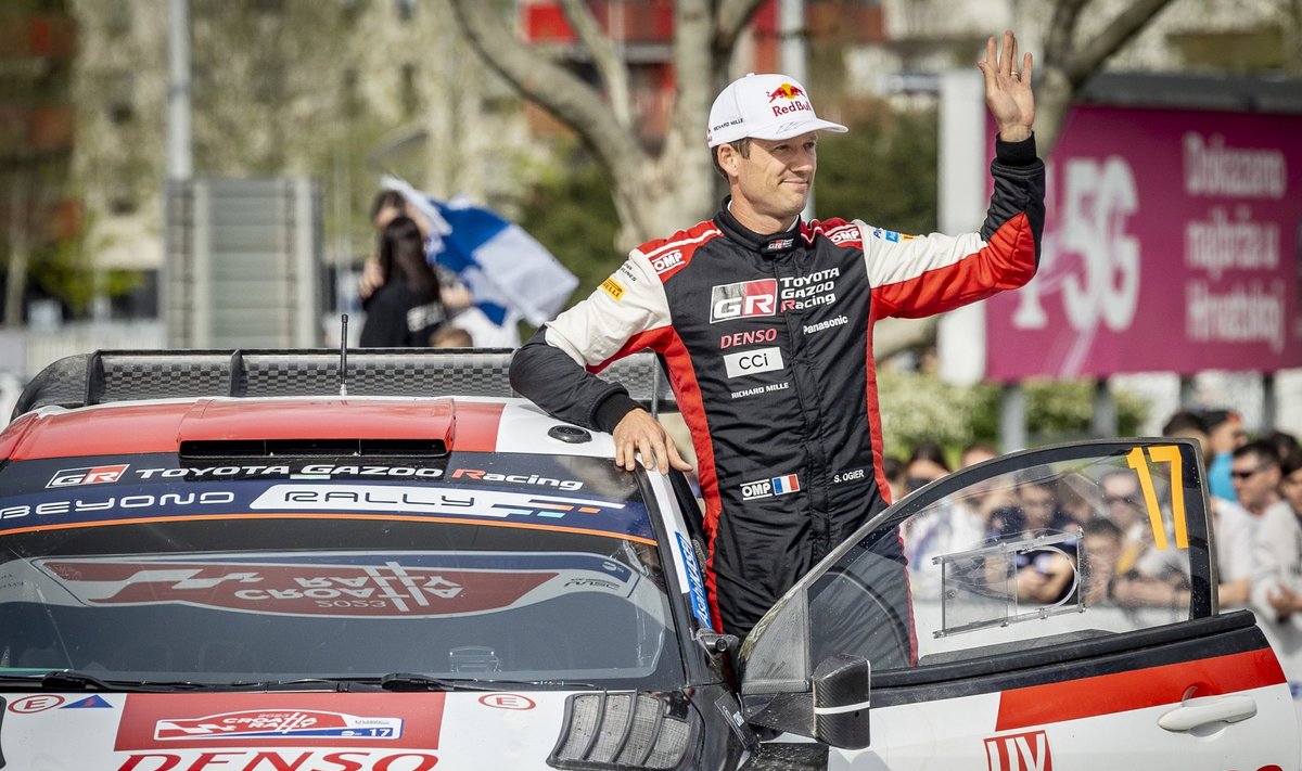 Sebastien Ogier on sel hooajal olnud seni heas hoos.