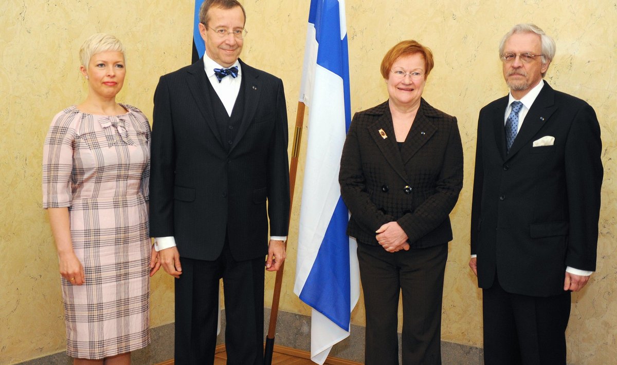  Soome president Tarja Halonen Toomas Hendrik Ilvesega