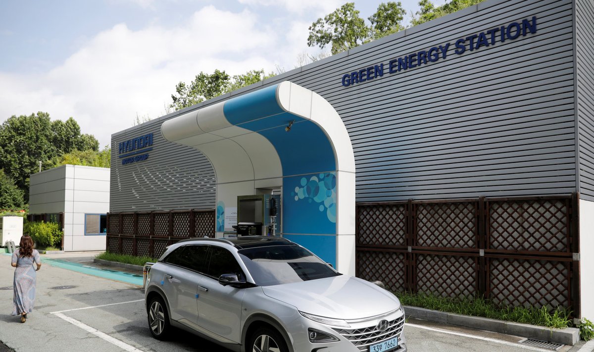 Hyundai Nexo tankimine vesinikuga