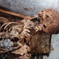 В Помпеях нашли мумию с сохранившимися волосами и ухом