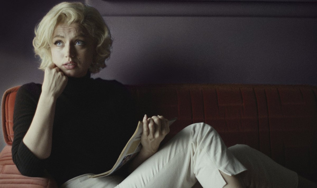 Ana de Armas Marilyn Monroe rollis – mõningane väline sarnasus ju on, ent filmis loodud portree paneb kohati kulmu kergitama.