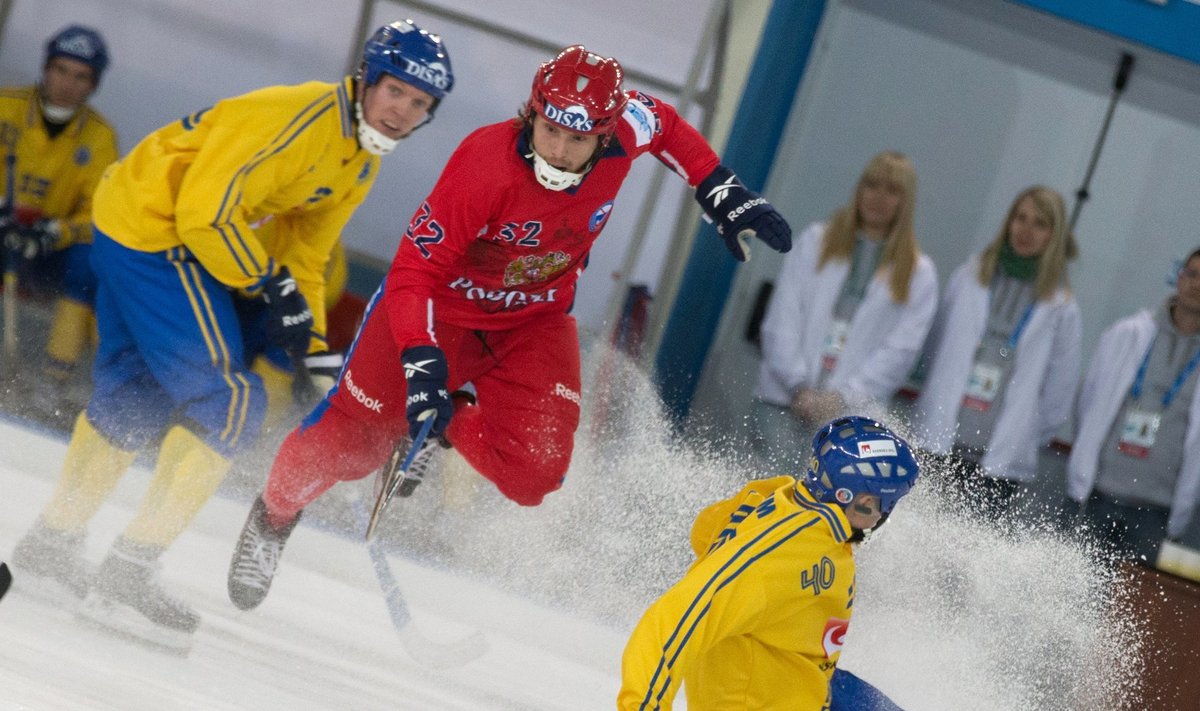 Bandy World Championship 2015. Russia vs. Sweden