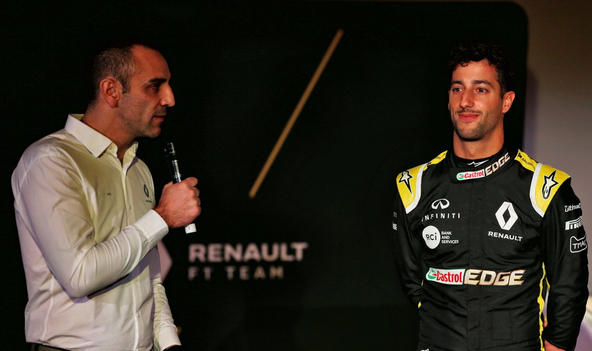 Cyril Abiteboul ja Daniel Ricciardo