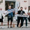 FOTOD | Madridi Reali ja Atletico fännid kogunemas Tallinna vanalinnas