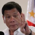 Duterte: korrumpeerunud ametnikud visatakse helikopterilt alla, olen seda varemgi teinud