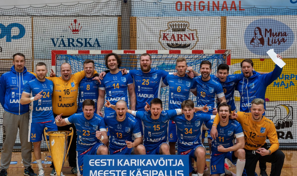 HC Kehra tuli Eesti karikavõitjaks.