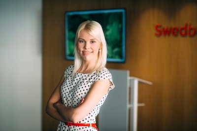 Элерийн Рейнман, pуководитель сферы страхования рисков Swedbank