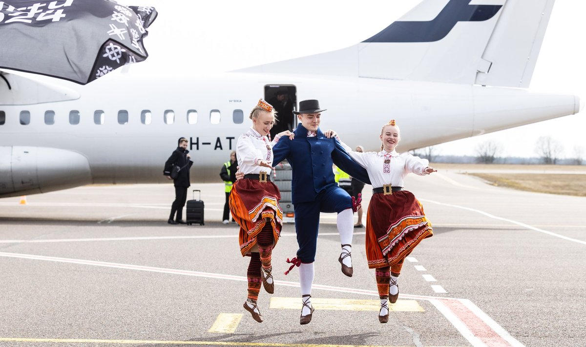 Esimene Helsingi-Tartu lend 2024 märtsis