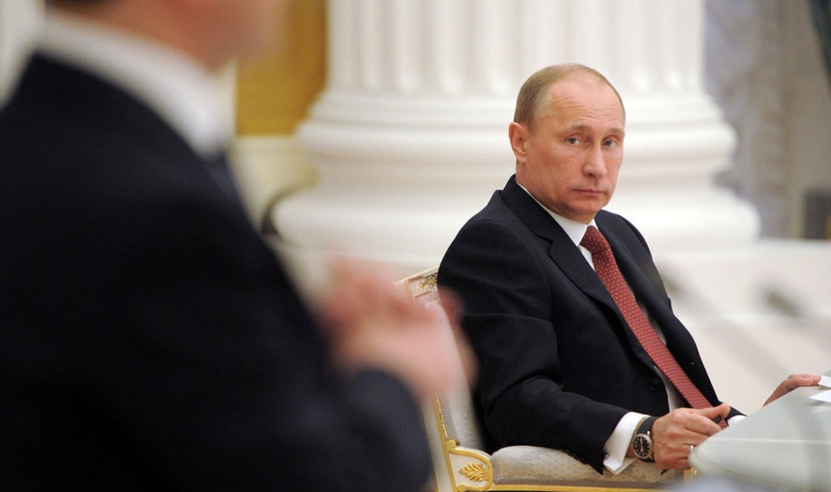 Kas Medvedevi otstarbekus peaministrina kipub Putini silmis tuhmuma? Foto: RIA Novosti/Scanpix