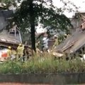 Belgias Antwerpenis hävitas plahvatus kolm maja