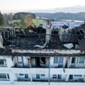 VIDEO ja FOTOD | Gaasigrilli plahvatusest alguse saanud tulekahju laastas Viljandi kortermaja