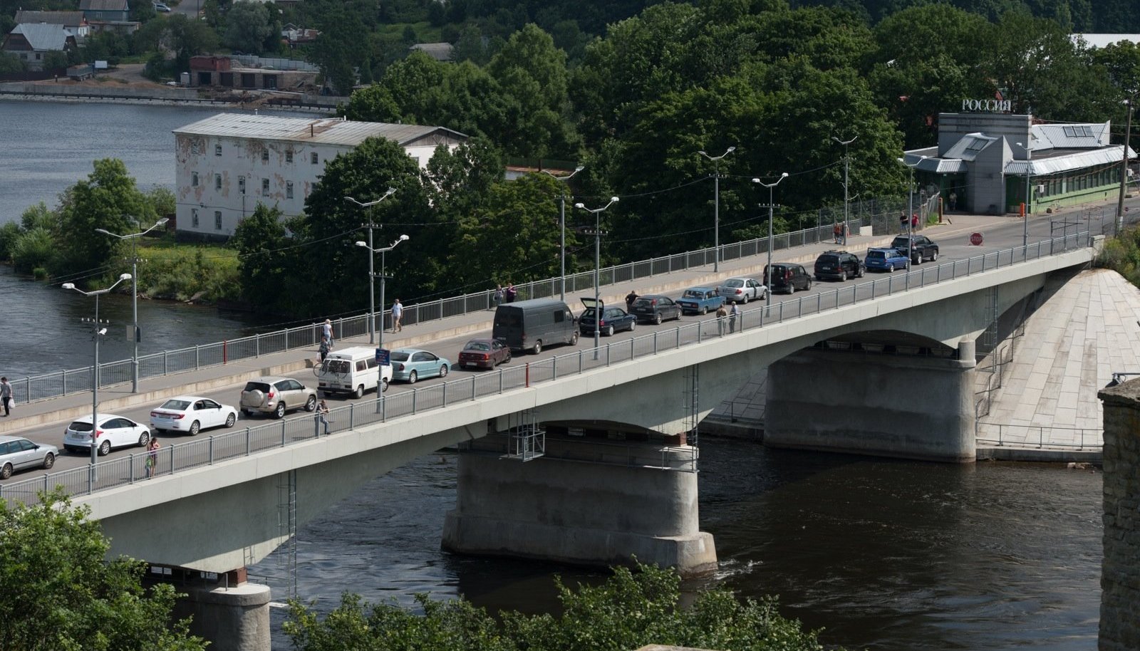 мост дружбы нарва ивангород