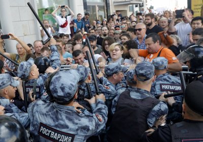 27. juuli meeleavaldus Moskvas.