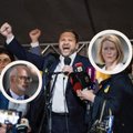 ВИДЕО | „Ваш министр, будьте добры, отвечайте“. Вопрос об участии в акции протеста Цахкна в Грузии покоробил Каю Каллас 