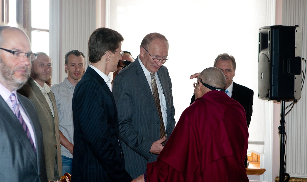 Dalai-laama Eesti riigijuhtidega kohtumas
