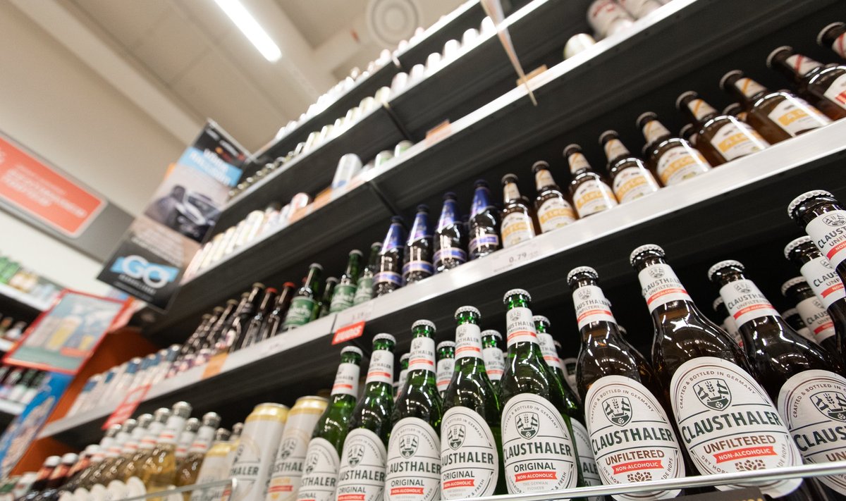 Kaupmeeste sõnul on tarbija alkoholivabad tooted väga soojalt vastu võtnud.