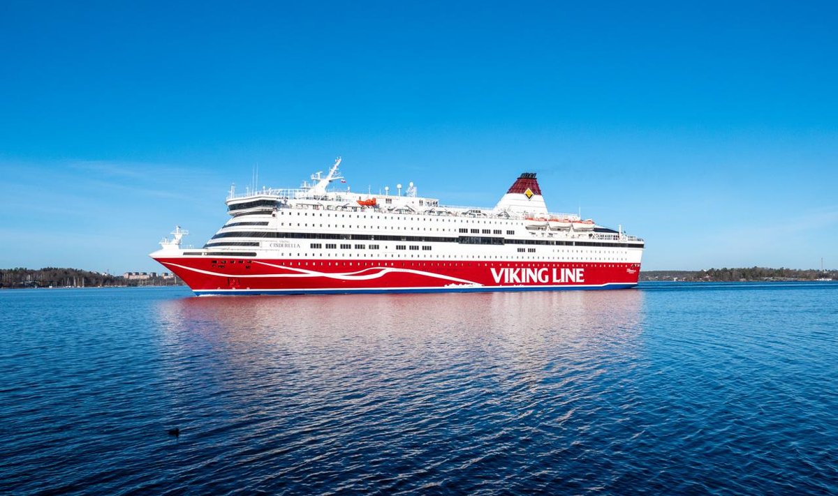 Viking Line'i uuenenud laev Cinderella